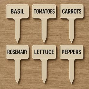 Smart Plant Tags for Garden Organization | Weatherproof & Reusable | DIY Friendly