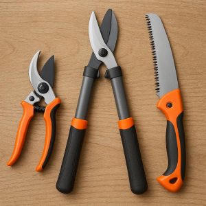 Multi-Purpose Garden Pruning Kit - Includes Shears, Loppers & Saw for All Your Trimming Needs